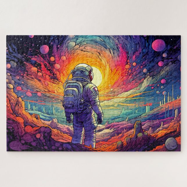From Space & Beyond Illustration Puzzle (Horizontal)