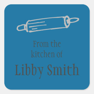 "From the Kitchen Of" Rolling Button Stickers