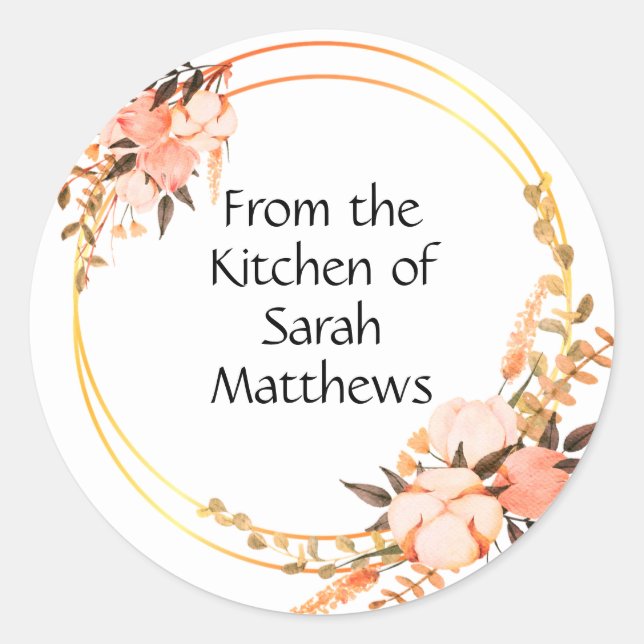 From the kitchen of stickers (Vorderseite)