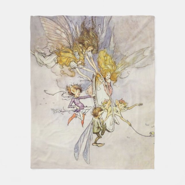 "From the Magic Mirror" von A Duncan Carse Fleecedecke (Vorderseite)