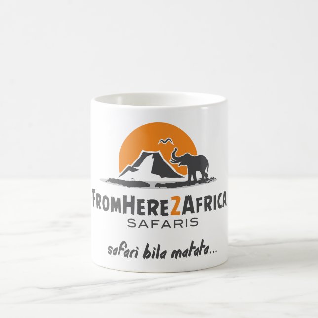 FromHere2Africa Safari-Tasse Kaffeetasse (Mittel)