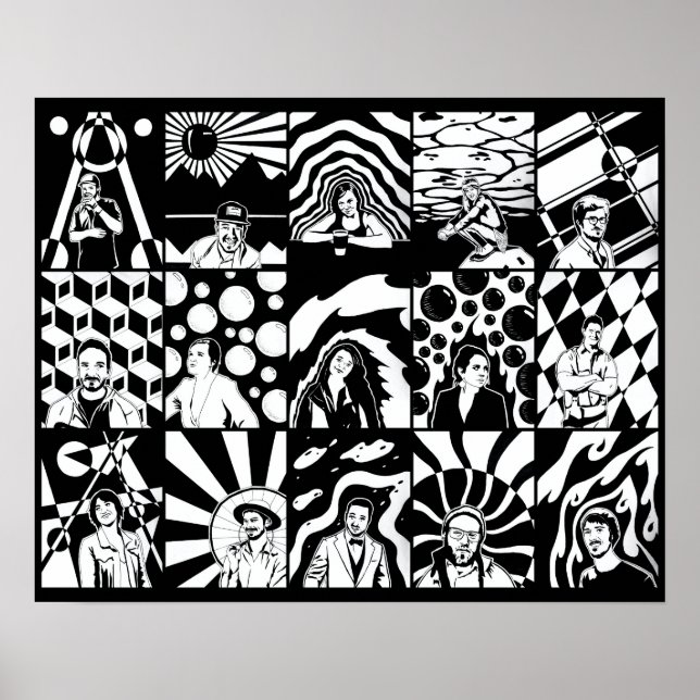 Frond Shrimp Poster (Vorne)