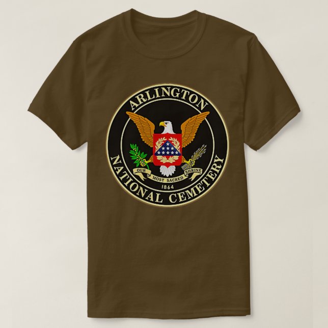 Front Back Arlington National Cemetery T-Shirt (Design vorne)