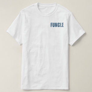 Front & Back FUNCLE lustige Onkeldefinition T-Shirt