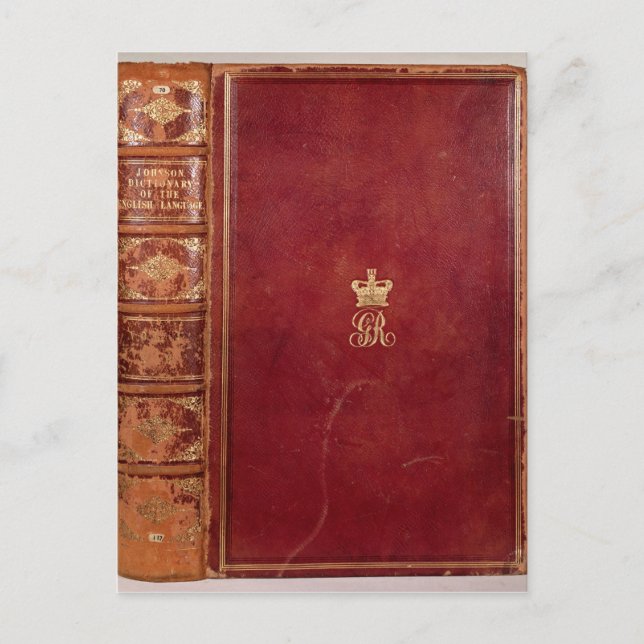 Front Cover von Johnsons Wörterbuch Postkarte (Vorderseite)