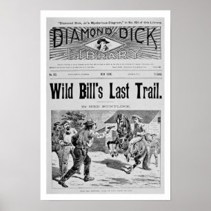 Front Cover von 'Wild Bill's Last Trail', ein Ned  Poster
