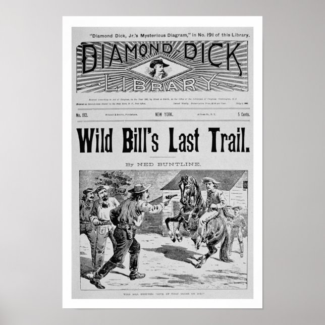 Front Cover von 'Wild Bill's Last Trail', ein Ned  Poster (Vorne)