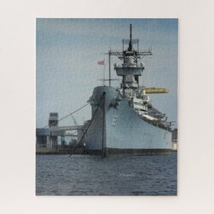 Front des Battleship New Jersey Puzzle