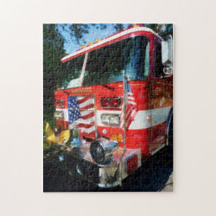 Front des Feuer-Motors Puzzle