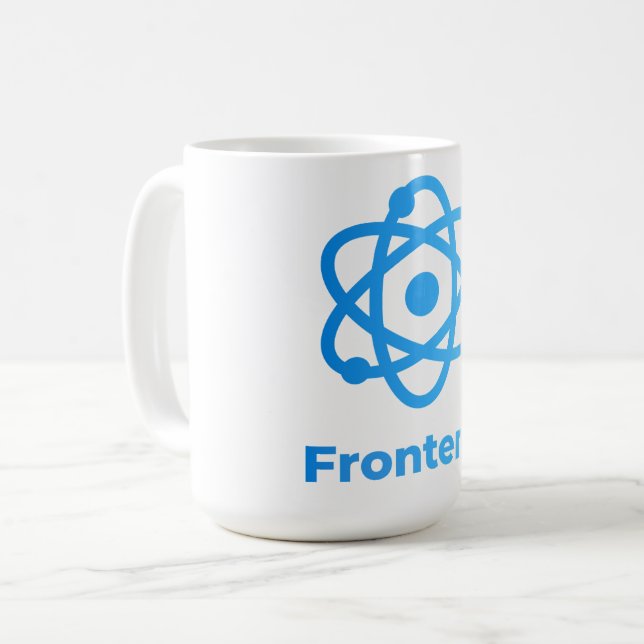 Front-End-Reaktion Kaffeetasse (Vorderseite Links)