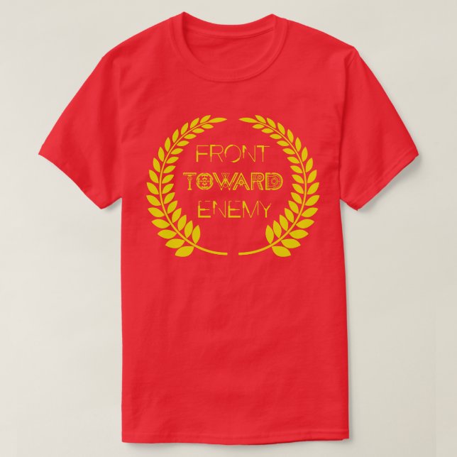 Front gegen Feind T-Shirt (Design vorne)