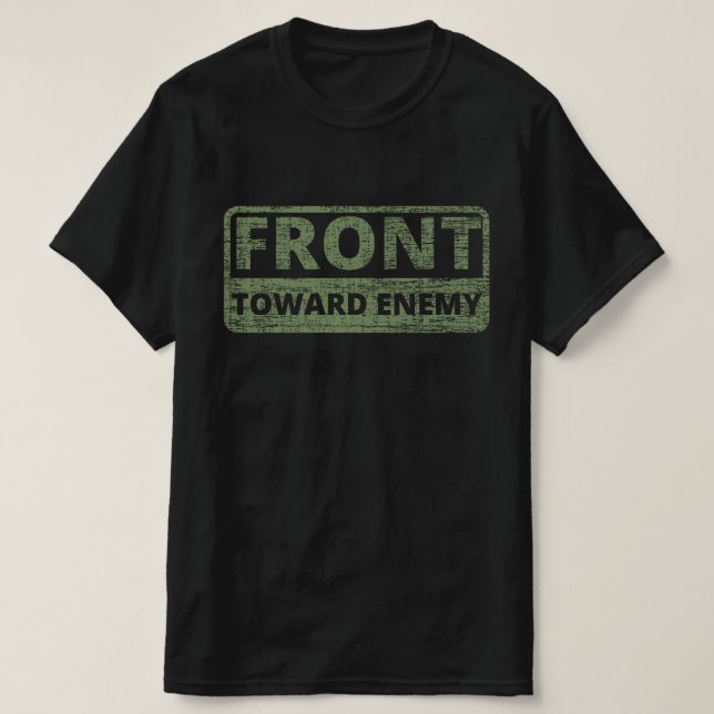 Front gegen Feind T-Shirt (Design vorne)