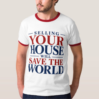 Front Logo T-Shirt - Rette die Welt