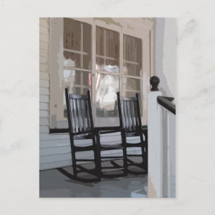 Front Porch in Ocean Grove NJ Postkarte