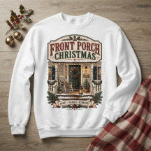 Front Porch Weihnachten Vintage Farmhaus