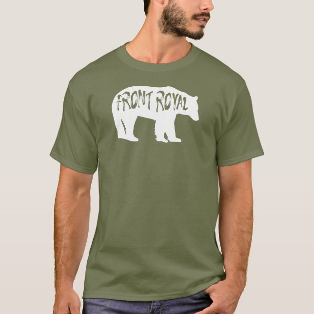 Front Royal Virginia Bear T-Shirt (Vorderseite)