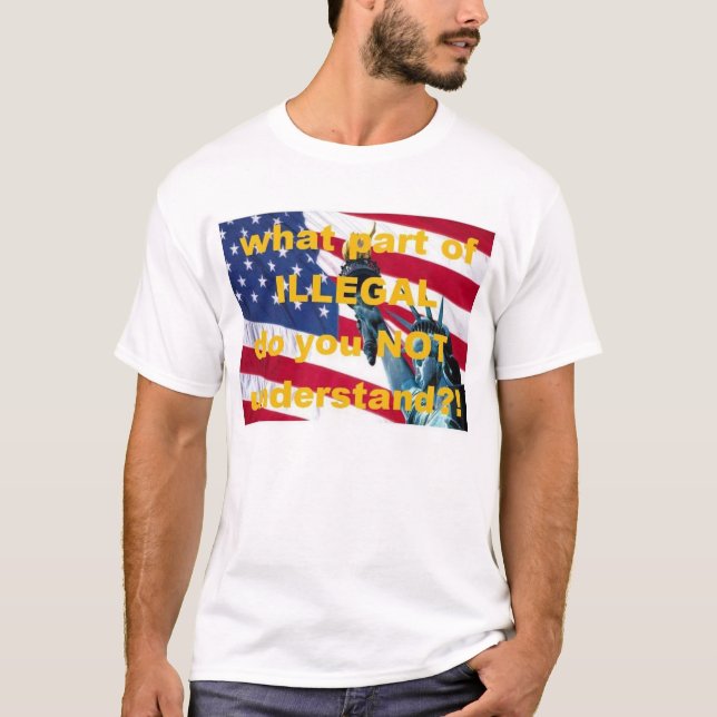 Front_T_shirt_Illegal T-Shirt (Vorderseite)