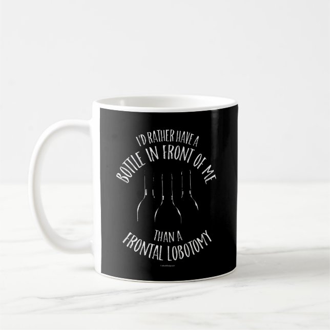 Frontallobotomie Kaffeetasse (Links)