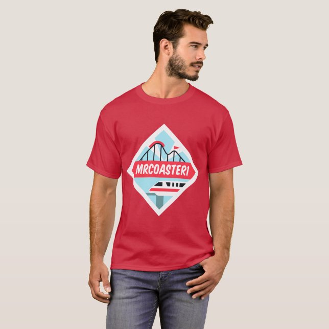 Fronten- und Zitatzurück Shirt des Logo-Mrcoaster1 (Vorne ganz)