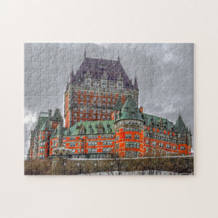 Frontenac Gebäude Québec. Puzzle