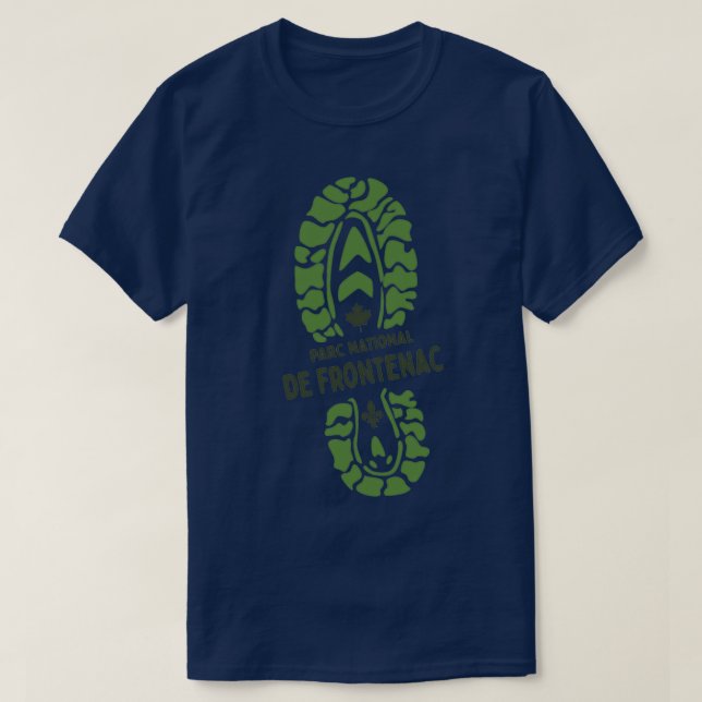 Frontenac National Park Quebec Canada QC Hiki T-Shirt (Design vorne)