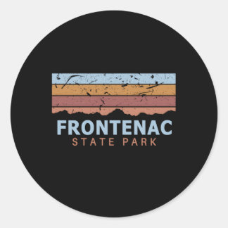 Frontenac Staat Park Minnesota Runder Aufkleber