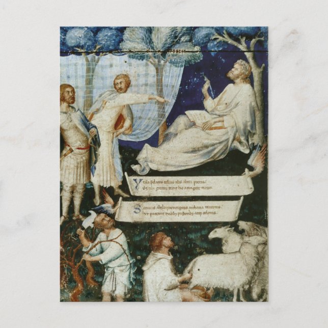 Frontespizio per il codice di Virgilio Postkarte (Vorderseite)