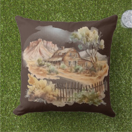 Frontier Barn Tetons Kissen