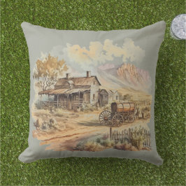 Frontier Barn Tetons Kissen