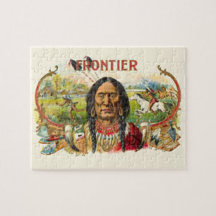 Frontier Cigar Advertising Puzzle