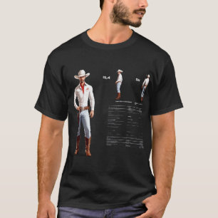 Frontier Flair Design - Moderne Cowboy-Ästhetik T-Shirt