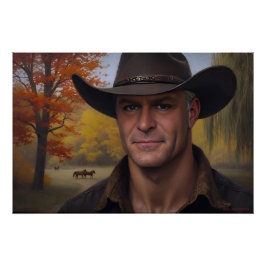 Frontier Gaze Poster