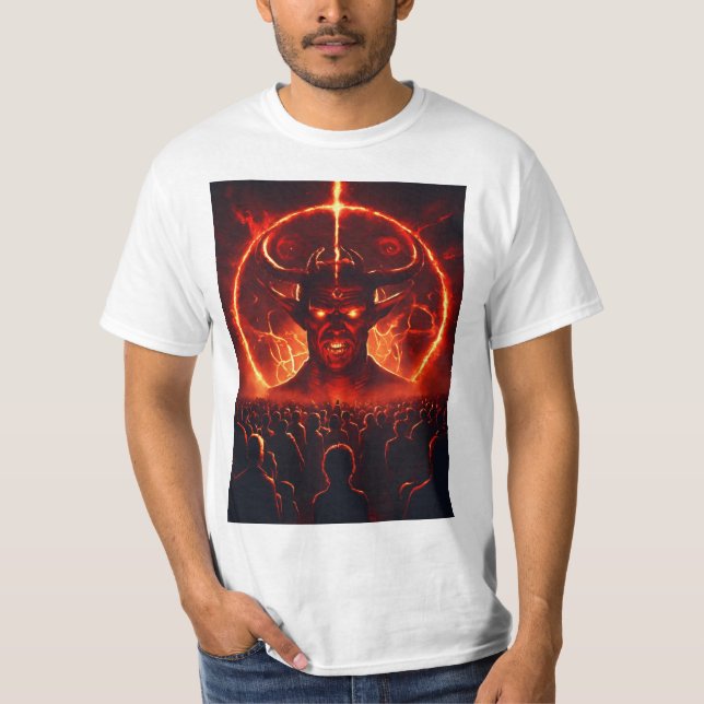 Frontier Threads: Wo Tradition Trend trifft" T-Shirt (Vorderseite)