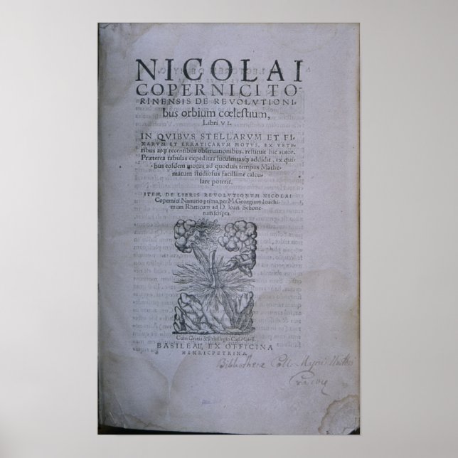 Frontispiece aus der zweiten Ausgabe Poster (Vorne)