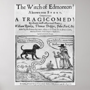 Frontispiece "Die Hexe von Edmonton Poster