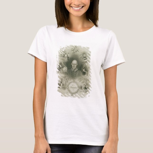 Frontispiece für die "Sonnets" von "The Complete T-Shirt (Vorderseite)