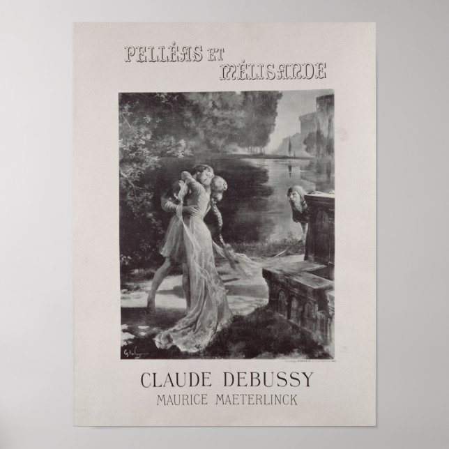 Frontispiece nach Pelleas und Melisande von Poster (Vorne)