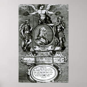 Frontispiece 'Plutarch's Lives' von Plutarch Poster