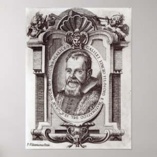 Frontispiece to 'Il Saggiatore' von Galileo Poster