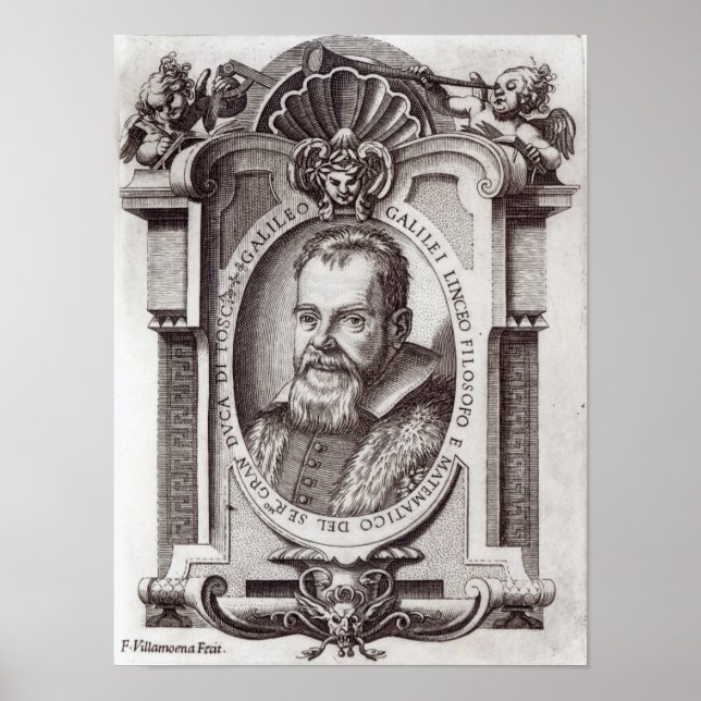 Frontispiece to 'Il Saggiatore' von Galileo Poster (Vorne)