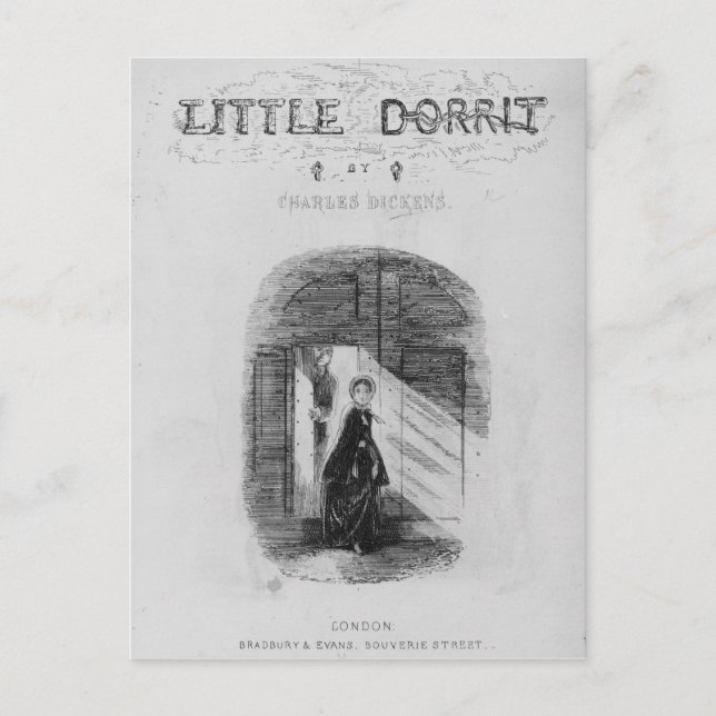 Frontispiece to 'Little Dorrit' von Charles Postkarte (Vorderseite)