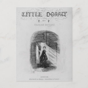 Frontispiece to 'Little Dorrit' von Charles Postkarte
