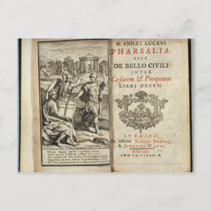 Frontispiece to "Pharsalia" Postkarte