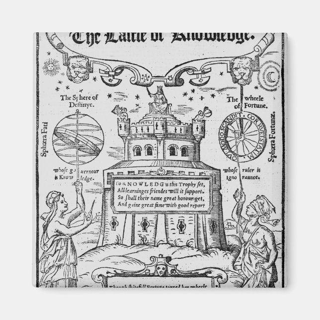 Frontispiece to 'The Castle of Knowledge' Magnet (Vorne)