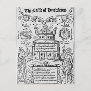 Frontispiece to 'The Castle of Knowledge' Postkarte