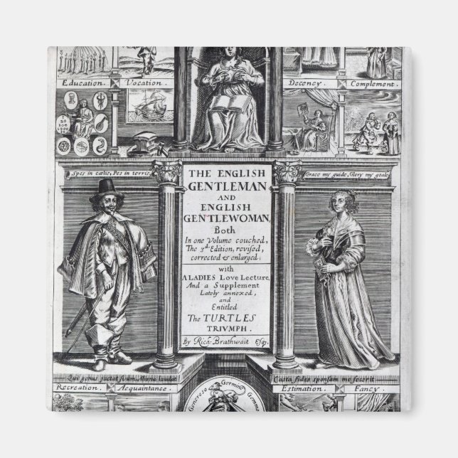 Frontispiece to 'The English Gentleman Magnet (Vorne)