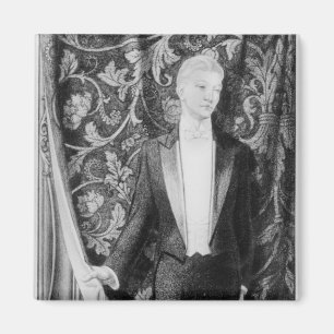 Frontispiece to 'The Picture of Dorian Gray' Magnet