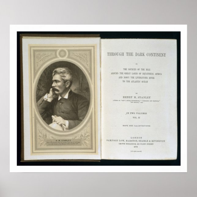 Frontispiece to 'Through the Dark Continent', by H Poster (Vorne)
