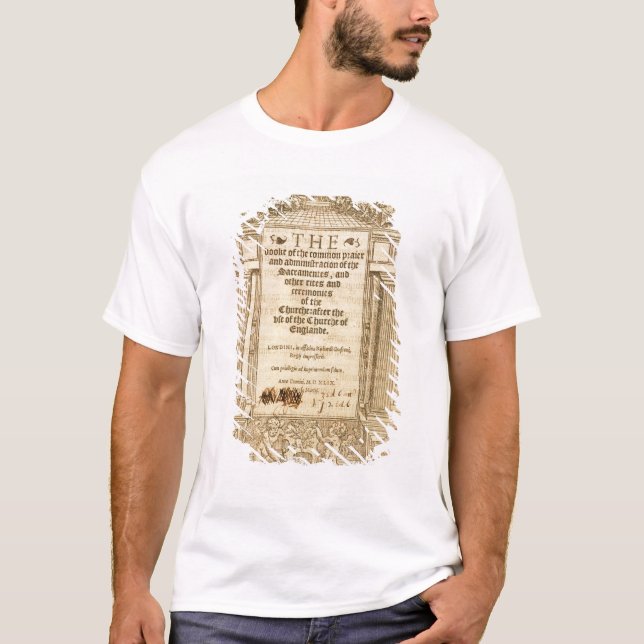 Frontispiz 'des Buches von allgemeinem Prayer T-Shirt (Vorderseite)