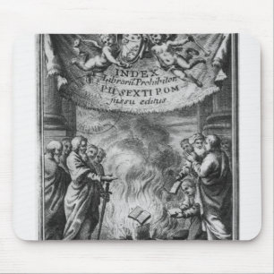 Frontispiz 'des Index Librorum Prohibitorum Mousepad